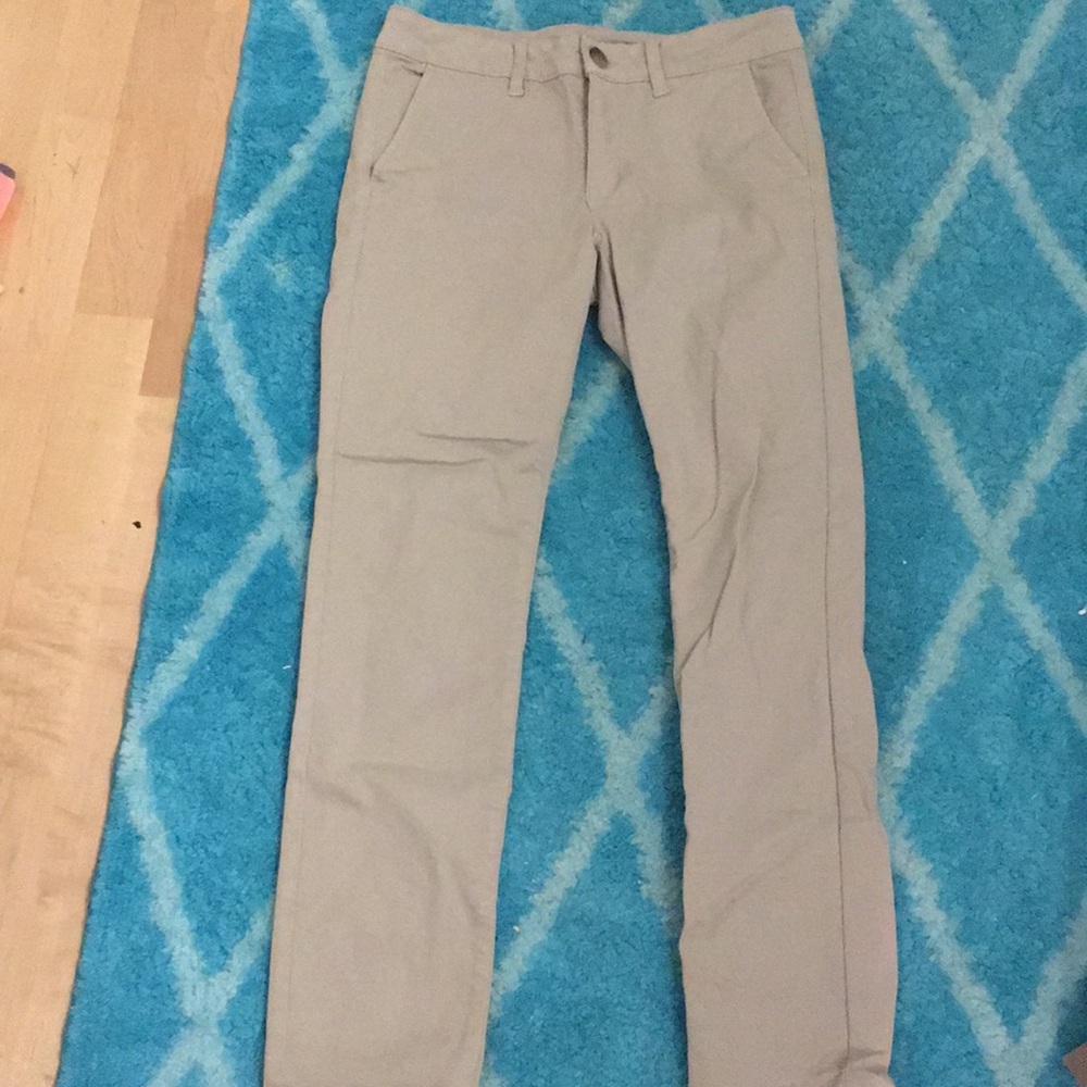 American Eagle khaki uniform pants